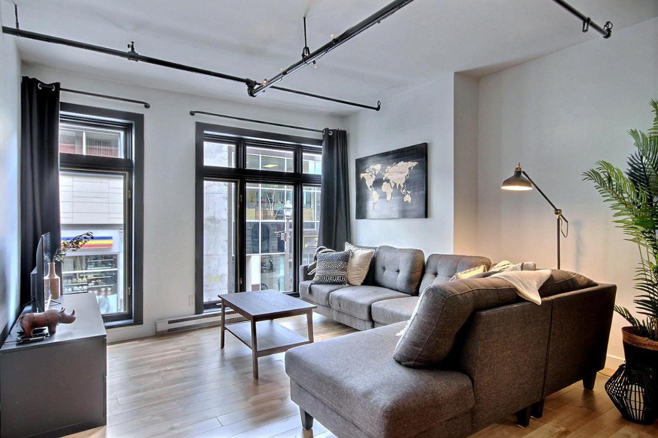 Le Gentleman // Downtown Spacious Condo Квебек Екстериор снимка